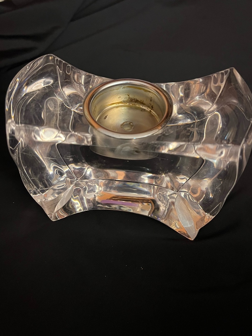 Astrolite Lucite MCM Candle Holder